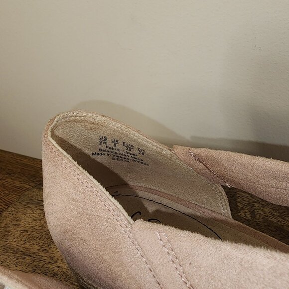 LifeStride Soft System Blush Pink Siesta Espadrille Wedge Sandal-Size 9 - Picture 3 of 7